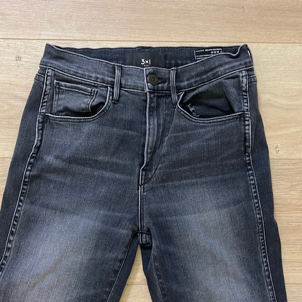 3x1 black jeans.
